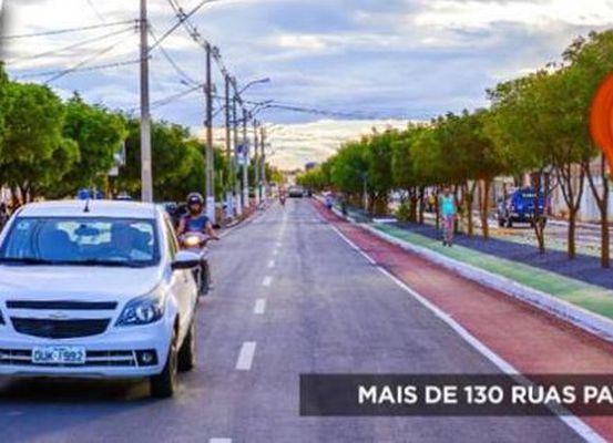 130 ruas foram pavimentadas pela Prefeitura de Irecê em 2018