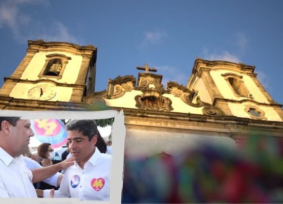 ACM Neto, Emerson Penalva e demais candidatos da chapa iniciam o período de campanha visitando a Igreja do Bonfim em Salvador