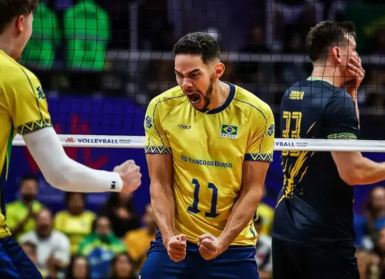 Após início apagado, Brasil vence Ucrânia de virada na Liga das Nações