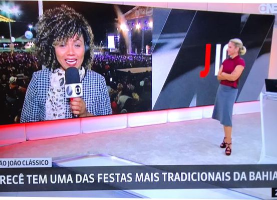 São João de Irecê é destaque em rede nacional de televisão: Globo News transmitiu matéria ao vivo