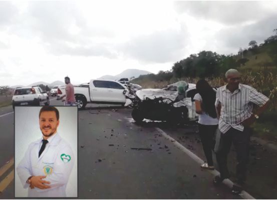 Grave acidente resulta na morte do jovem veterinário, Lucas Brito