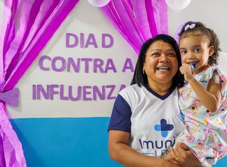 Gripe: 6 mil pessoas já estão imunizadas contra a doença em LEM