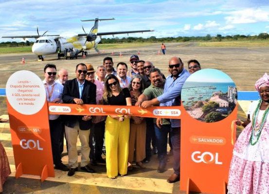 Inaugurados voos entre Salvador e Lençóis, na Chapada Diamantina, com ATR 72 pela Gol