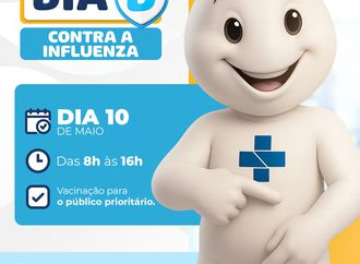 LEM: Dia D de Vacinação contra a Influenza acontece no próximo sábado (10)