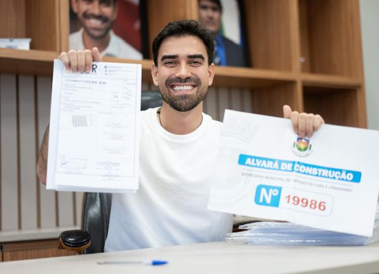 LEM: Prefeito Junior Marabá assina alvará de construção das 200 unidades do Programa Minha Casa, Minha Vida