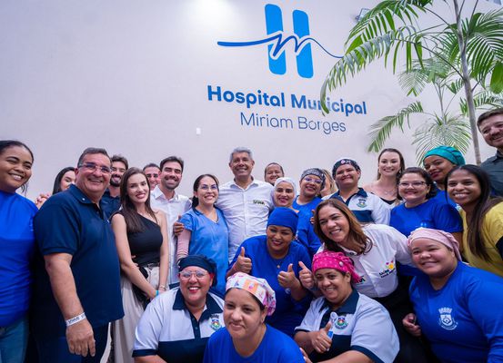 LEM: Prefeito Junior Marabá celebra entrega dos 20 leitos de UTI no Hospital Municipal Miriam Borges