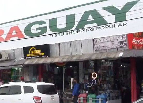 Maior centro de comércio informal do Nordeste, Feiraguay é alvo de operação da Receita Federal contra mercadorias falsificadas
