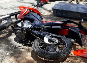 Motociclista morre após perder controle e cair próximo às márgens da rodovia, em Central