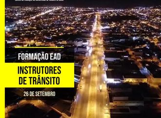 OPORTUNIDADE: Formação EAD para instrutores de trânsito