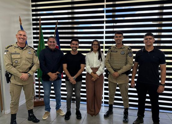 Prefeito Junior Marabá sanciona lei que doa terreno para construção do Batalhão da PM em Luís Eduardo Magalhães